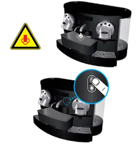 NESPRESSO CS200 Gemini Coffee Machine - steep 2