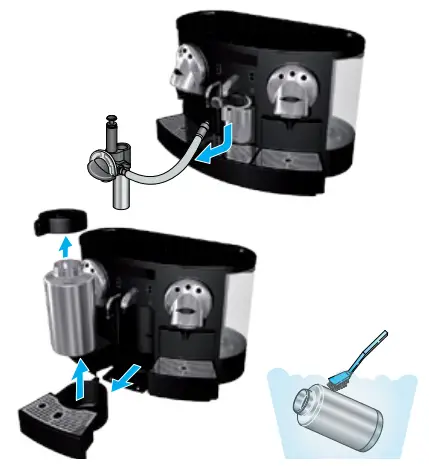 NESPRESSO CS200 Gemini Coffee Machine - steep