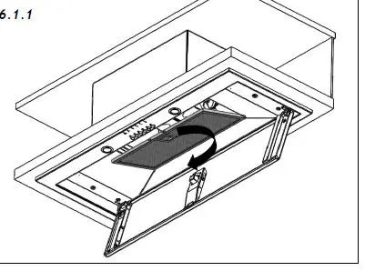 GALVAMET-Vapore-60-A-INOX-Built-in-Hood-Installation-FIG 14