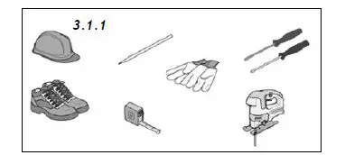 GALVAMET-Vapore-60-A-INOX-Built-in-Hood-Installation-FIG 2