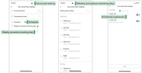 App control interface