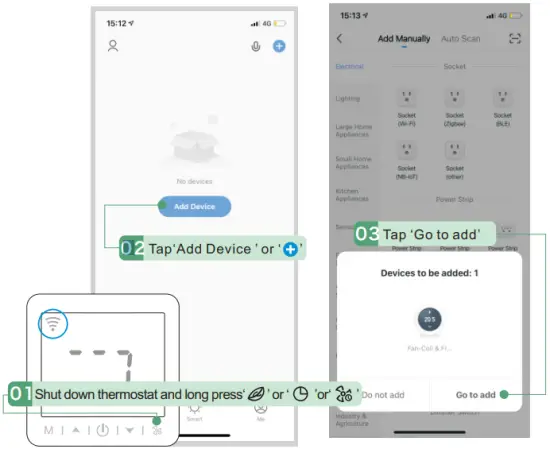 Bluetooth Mode App Interface