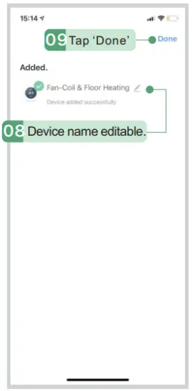 Bluetooth Mode App Interface