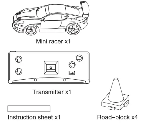 WILTRONICS GT4259 Mini RC Race Car-fig2