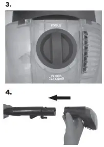 FIG 11 Cleaning with Attachments