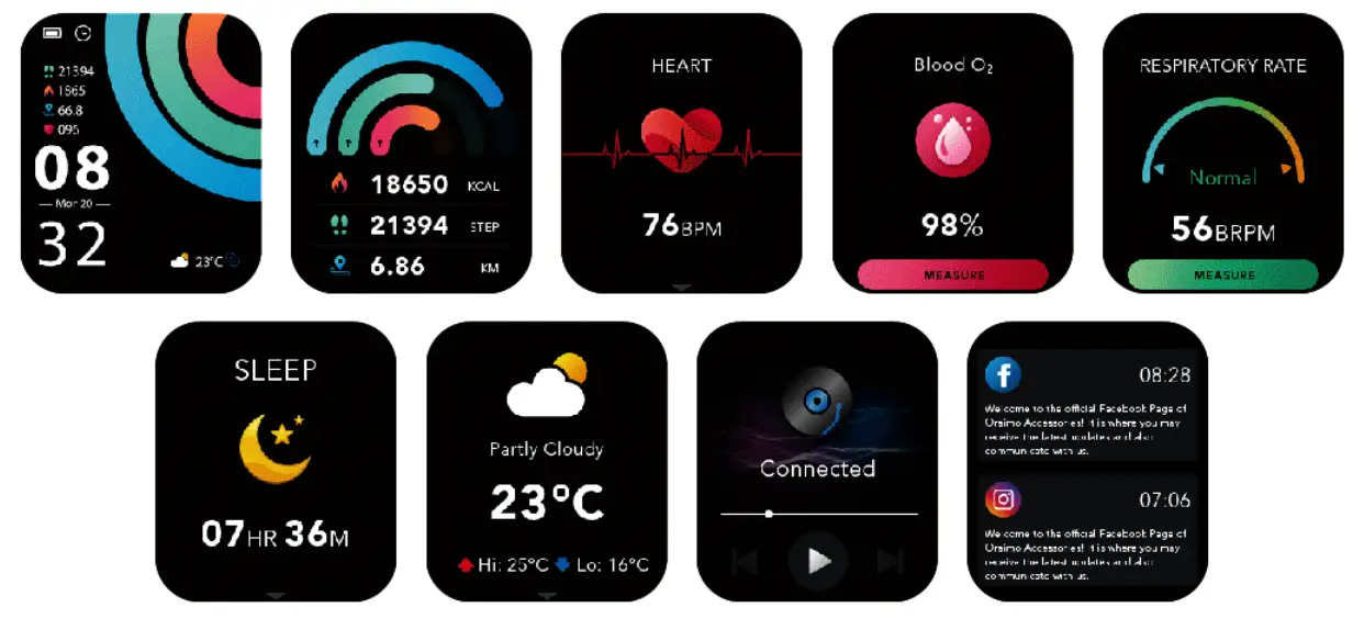 oraimo OSW 16P Smartwatch - fig 7