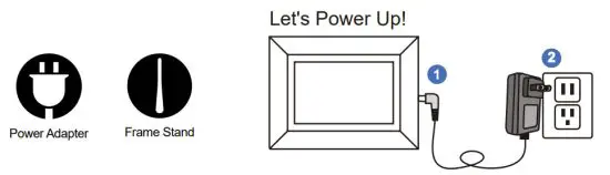 eco4life ASHDPF08F 8 Inch WiFi Digital Photo Frame - figure 1