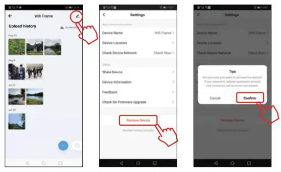 eco4life ASHDPF08F 8 Inch WiFi Digital Photo Frame - figure 8
