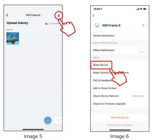 eco4life ASHDPF08F 8 Inch WiFi Digital Photo Frame - figure 9