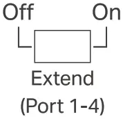 tp-link 5-Port 10 100Mbps Desktop PoE PoE Switch - Extend