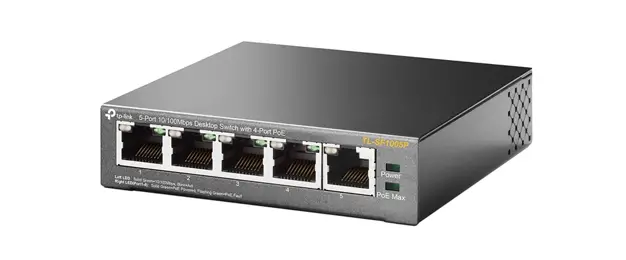 Tp-link 5-port 10 100mbps Desktop Poe Poe Switch Installation Guide