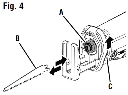 RIDGID R8647 18V Brushless Cordless Reciprocating Saw Kit - FIG3