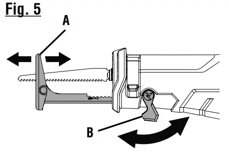 RIDGID R8647 18V Brushless Cordless Reciprocating Saw Kit - FIG6