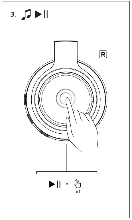 PHILIPS TAH9505 Wireless Headphone - fig 2