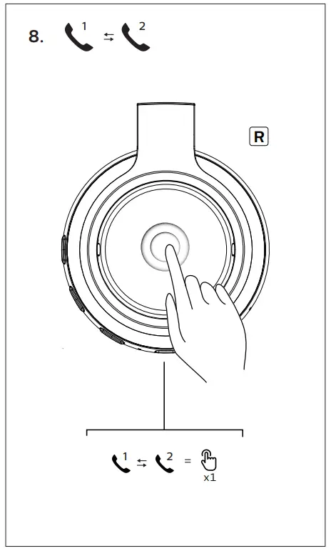 PHILIPS TAH9505 Wireless Headphone - fig 7