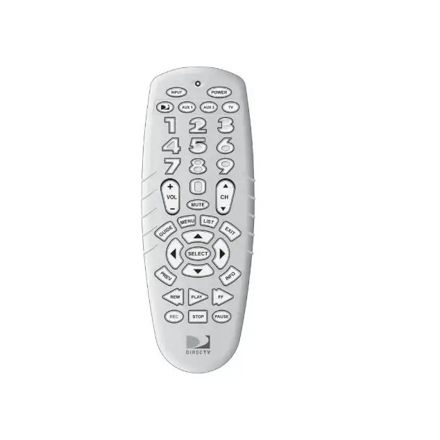 Directv Big Button Remote Control Manual