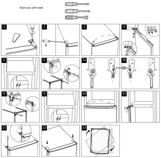 TOMADO TCR1420S Fridge - fig