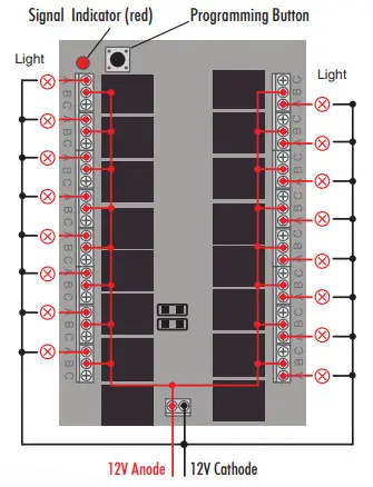 eMylo 16 Channels Remote Control Switchr blink after 1