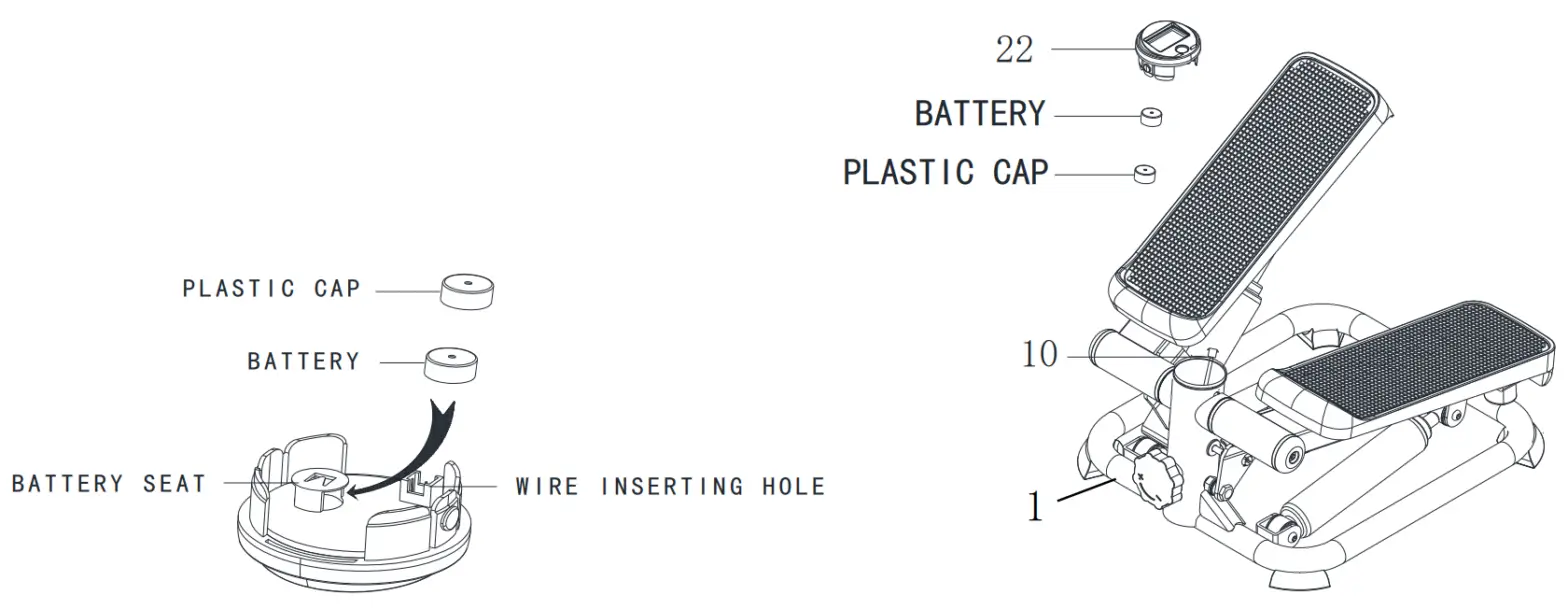 Sunny P2000 Total Body Pink Stepper Machine - CHANGING