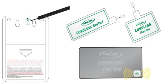 Smart Caregiver 433 EC Caregiver Alert Monitor - ENTER PROGRAMMING MODE