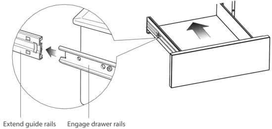 REPLACING THE DRAWER