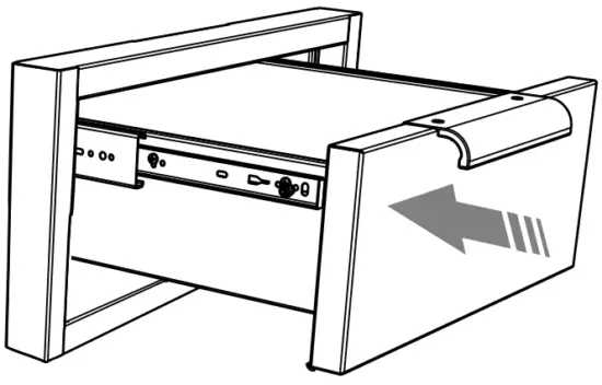 REPLACING THE DRAWER