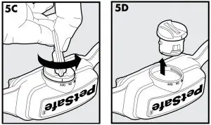 FIG 23 To Insert and Remove the Battery