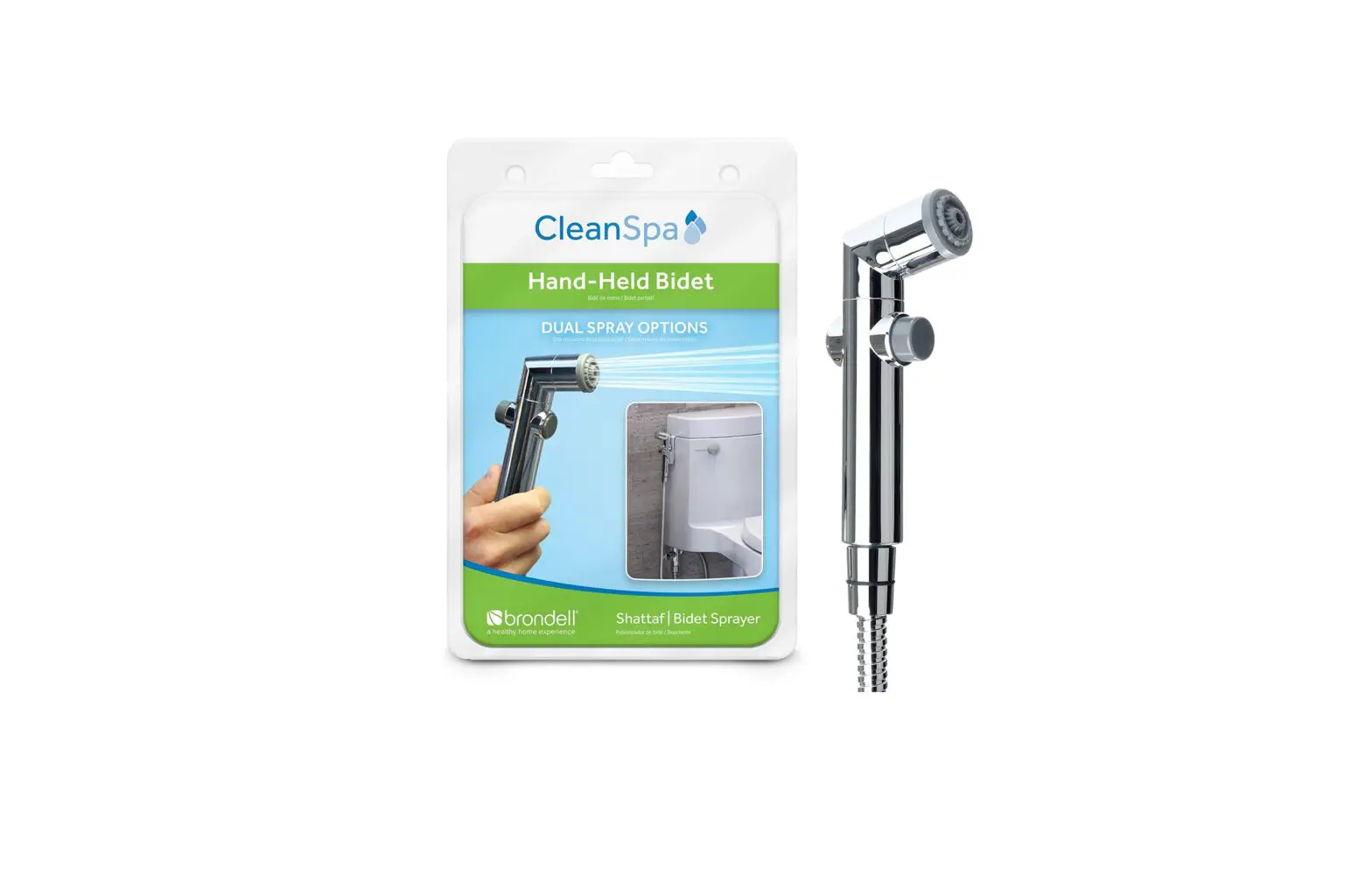 Brondell Cs-30 Cleanspa Hand Held Bidet Instruction Manual