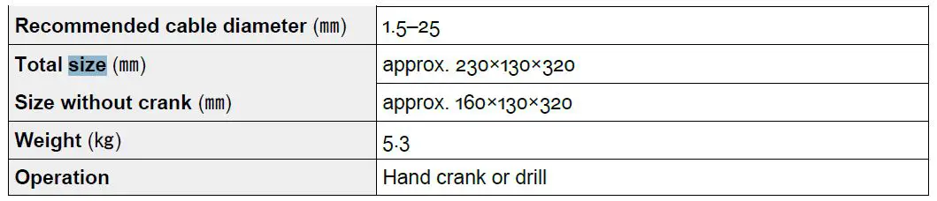XPOtool -61952 -Cable -Stripping -Machine -4