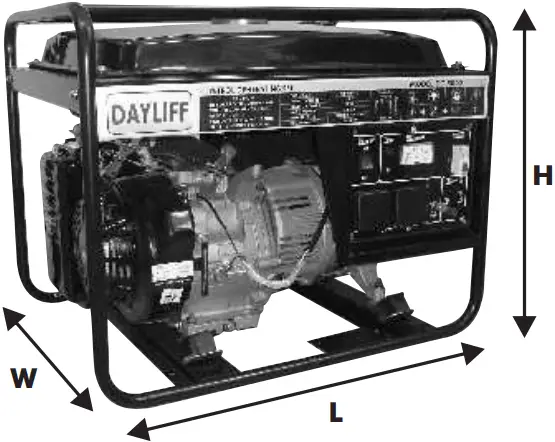 DG 5000P - GENERAL DATA