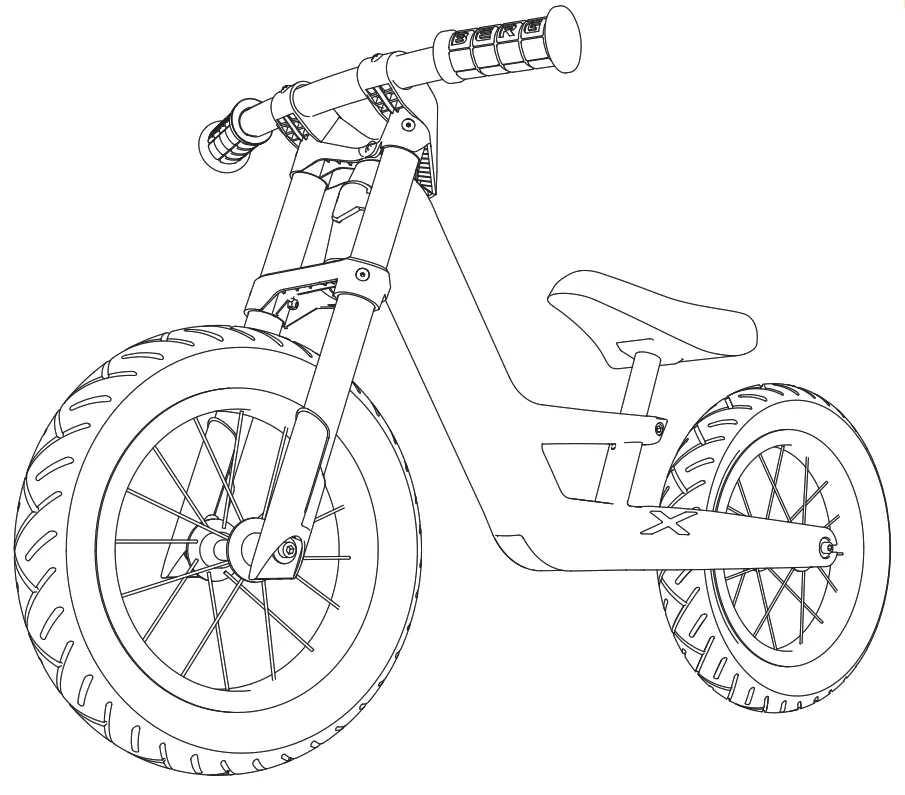 BERGTOYS BERG Biky Cross loopfiets