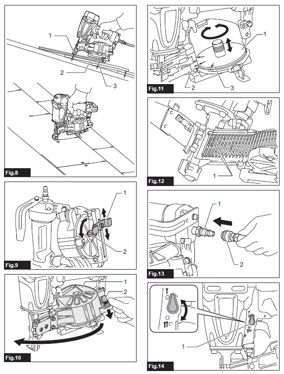 makita-AN454-Pneumatic-Coil-Nailer-fig3