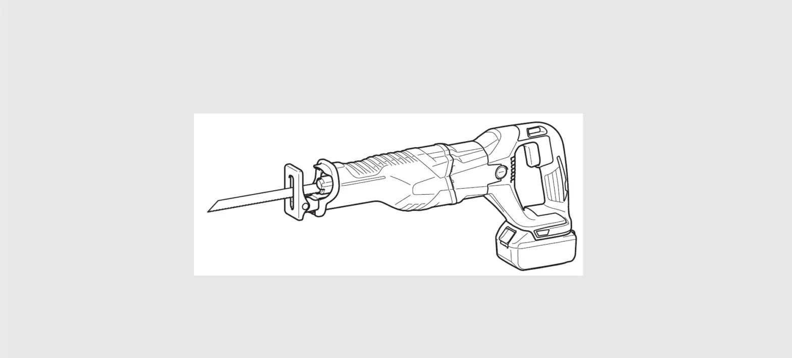 Makita Djr186 Cordless Recipro Saw Instruction Manual