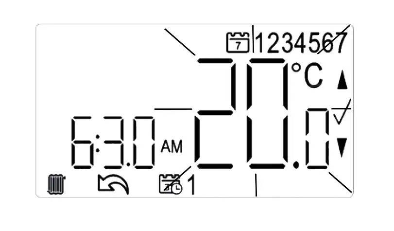 Schnelder Drayton Wireless 2-Channel Programmable Thermostat - Digistat 3