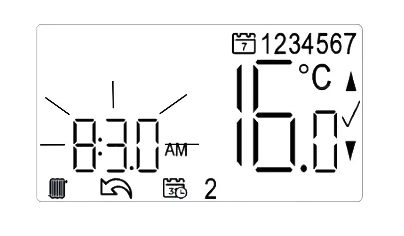 Schnelder Drayton Wireless 2-Channel Programmable Thermostat - Digistat 4
