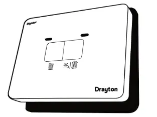Schnelder Drayton Wireless 2-Channel Programmable Thermostat - fig 4