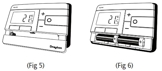 Schnelder Drayton Wireless 2-Channel Programmable Thermostat - fig 5