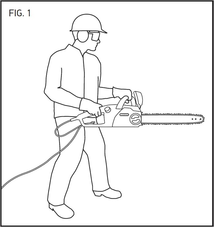 OREGON CS1400-091 Corded electric Chainsaw 02