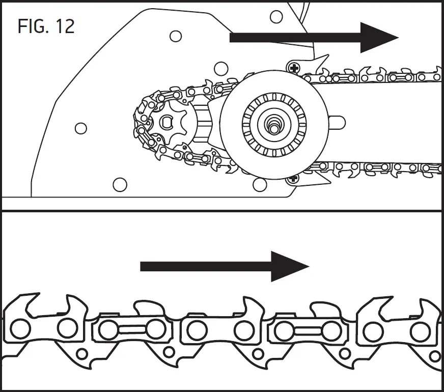 OREGON CS1400-091 Corded electric Chainsaw 40