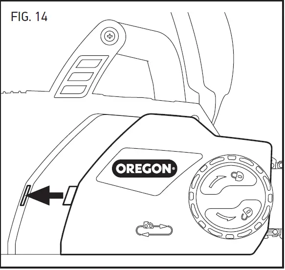 OREGON CS1400-091 Corded electric Chainsaw 42