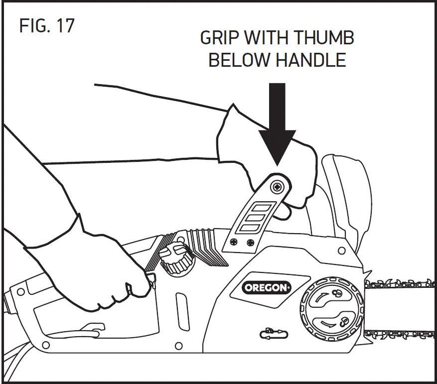 OREGON CS1400-091 Corded electric Chainsaw 44