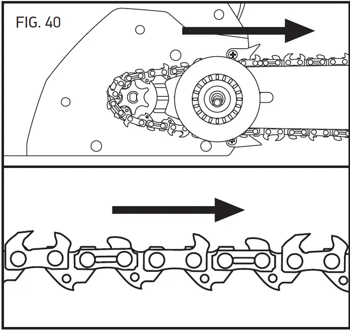 OREGON CS1400-091 Corded electric Chainsaw 69