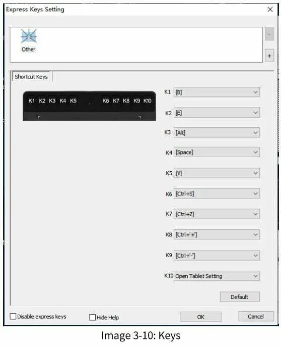 XP-PEN CT430 Digital Drawing Tablet User Manual - Image 3-10