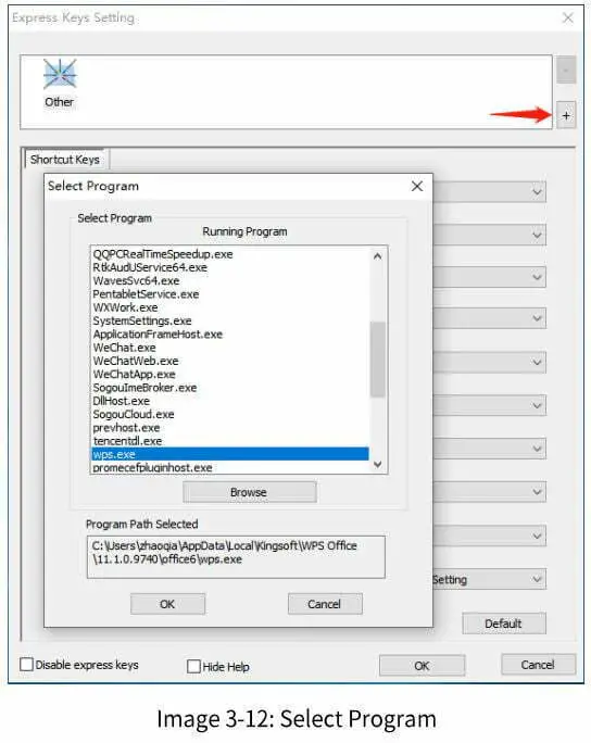 XP-PEN CT430 Digital Drawing Tablet User Manual - Image 3-12