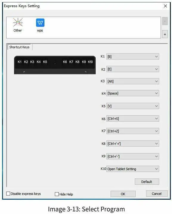 XP-PEN CT430 Digital Drawing Tablet User Manual - Image 3-13