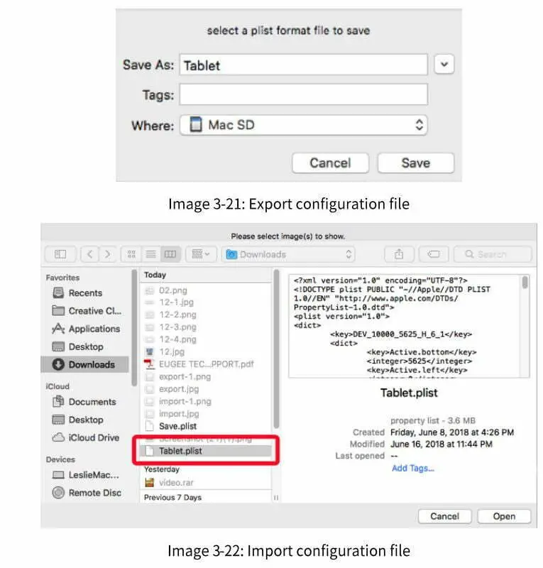 XP-PEN CT430 Digital Drawing Tablet User Manual - Image 3-21,22