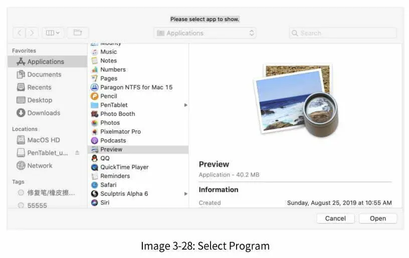 XP-PEN CT430 Digital Drawing Tablet User Manual - Image 3-28