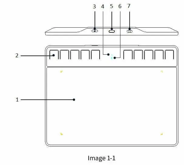 XP-PEN CT430 Digital Drawing Tablet User Manual - Product Overview
