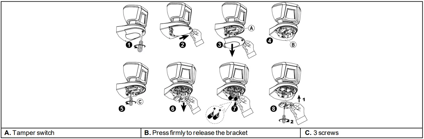 Visonic-TOWER-20AM-PG2-PowerG-Outdoor-Mirror-PIR-Motion-Detector-with-Anti-Masking-AnD-Built-In-Camera-FIG-5