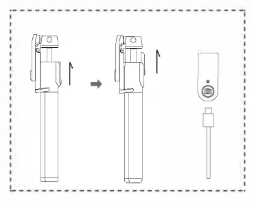 simorr ST20 Pro Portable Selfie Stick Tripod FIG 2
